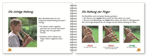 Schule für Blockflöte Voggy´s Blockflötenschule 1