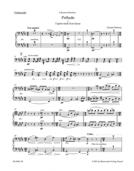 Prélude à l&#039;après-midi d&#039;un faune für Orchester
