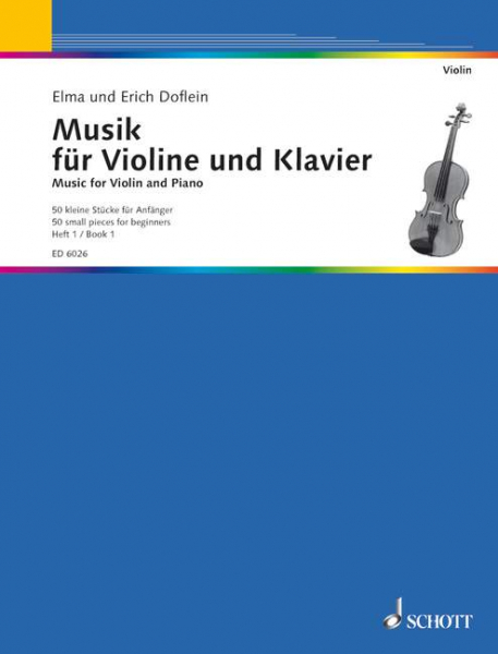 Sammelband Musik für Violine und Klavier 1