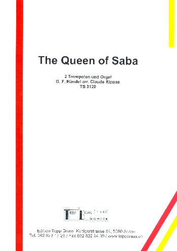The Queen of Saba für 2 Trompeten und Orgel