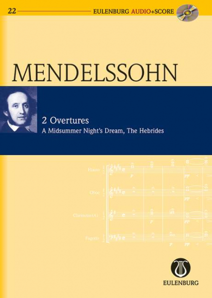 2 Ouverturen (+CD) für Orchester