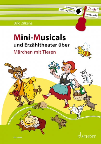 Mini-Musicals und Erzähltheater über Märchen mit Tieren (+Download)