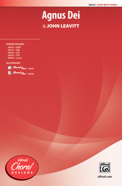 Agnus Dei for mixed chorus and piano
