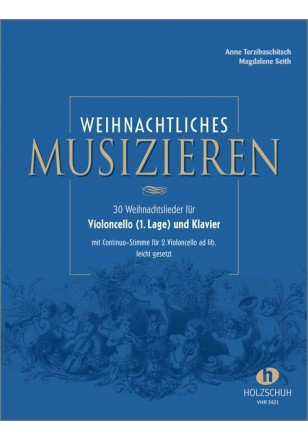 Spielband für Cello Weihnachtliches Musizieren