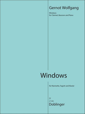 Windows für Klarinette, Fagott und Klavier