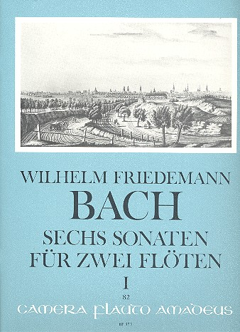6 Sonaten Band 1 (Nr.1-3) für 2 Flöten