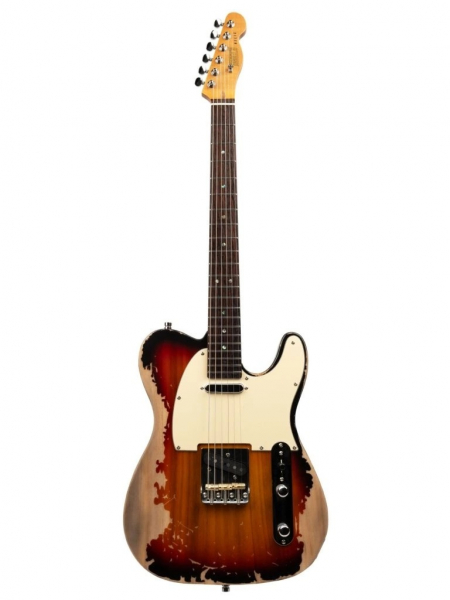 E- Gitarre Henry&#039;s Space TL-1 Relic - Planet-Sunburst