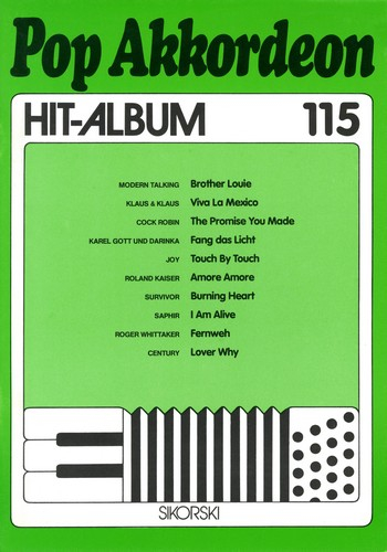 Pop Akkordeon Hit-Album Band 115