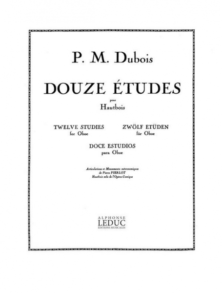 12 Études pour hautbois