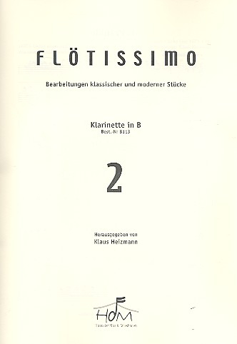 Flötissimo Band 2 für Flöte (Oboe/Violine/ Klarinette) und Klavier