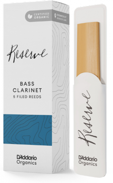 Bass-Klarinetten-Blatt D'Addario Woodwinds Reserve Böhm, Stärke 4