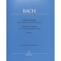 Vorschau: Klavierauszug Konzert Vorschau: Klavierauszug Konzert d-moll BWV 1043