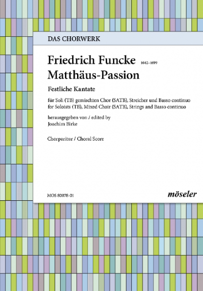 Matthäuspassion für Soli, Chor und Orchester