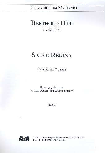 Salve Regina für 2 Singstimmen und Orgel