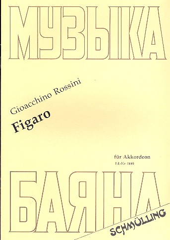 Figaro für Akkordeon Rezitativ aus der Oper