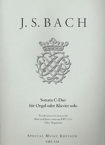 Sonate C-Dur BWV1033: für Orgel (Klavier)