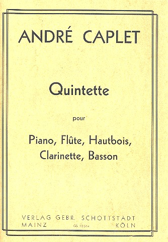 Quintett für Flöte, Oboe, Klarinette, Fagott und Klavier
