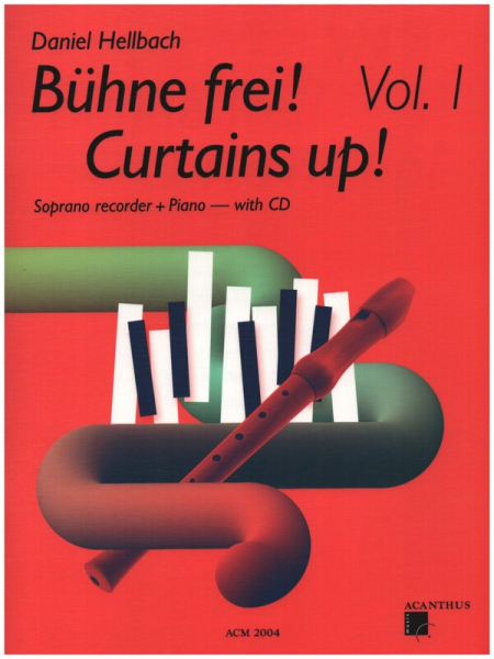 Bühne frei! vol.1 (+CD) für Sopranblockflöte und Klavier