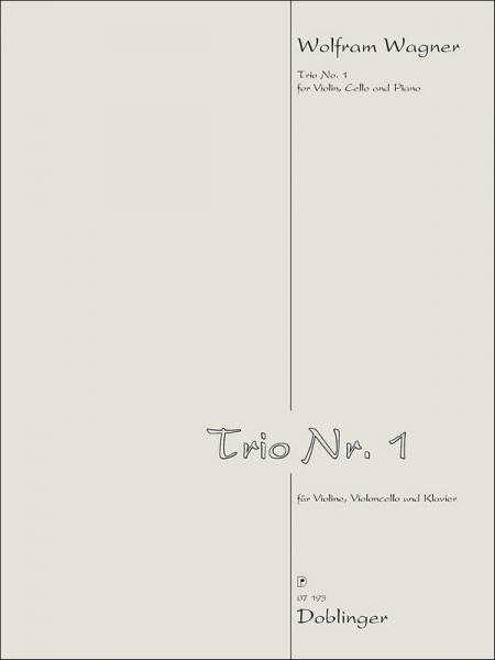 Trio Nr.1 für Violine, Violoncello und Klavier