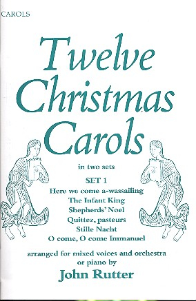 12 Christmas Carols vol.1 (nrs.1-6) for mixed chorus and piano