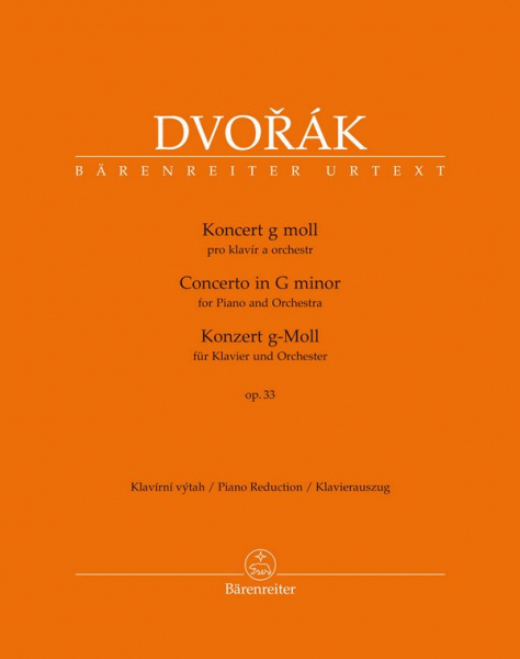 Konzert g-Moll op.33 für Klavier und Orchester für 2 Klaviere