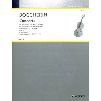 Concerto 2 D-Dur (G 479)