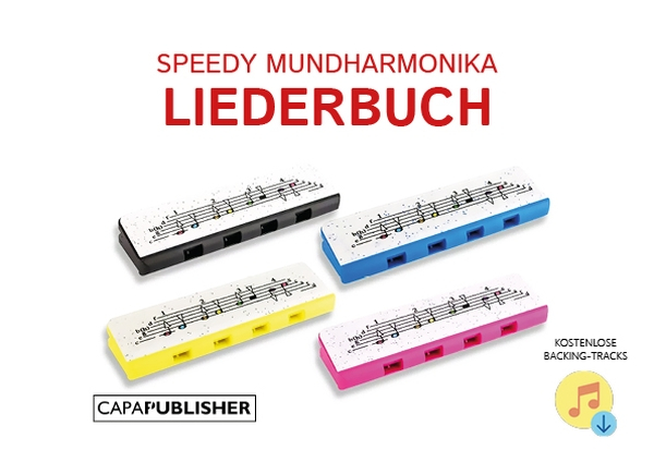 Speedy Mundharmonika Liederbuch (+Online Audio) für Mundharmonika