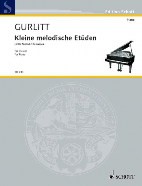 Kleine melodische Etüden op.187 für Klavier