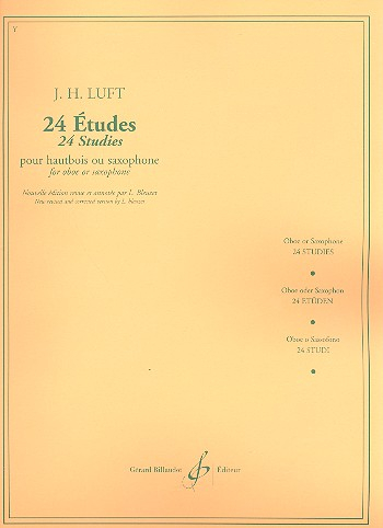 24 études pour hautbois ou saxophone