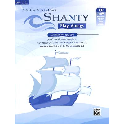 Spielbuch Shanty Play-Alongs - Akkordeon/Klavier
