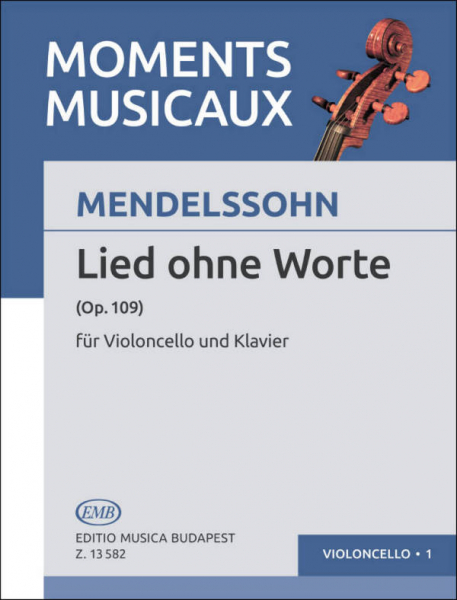 Lied ohne Worte op.109 für Violoncello und Klavier