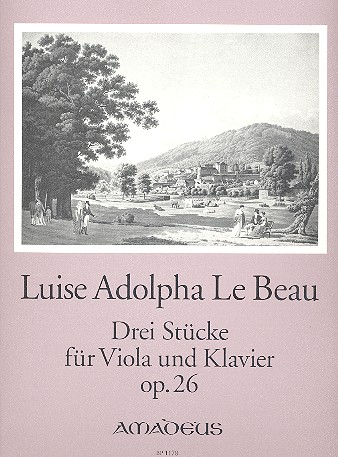 3 Stücke op.26 für Viola und Klavier