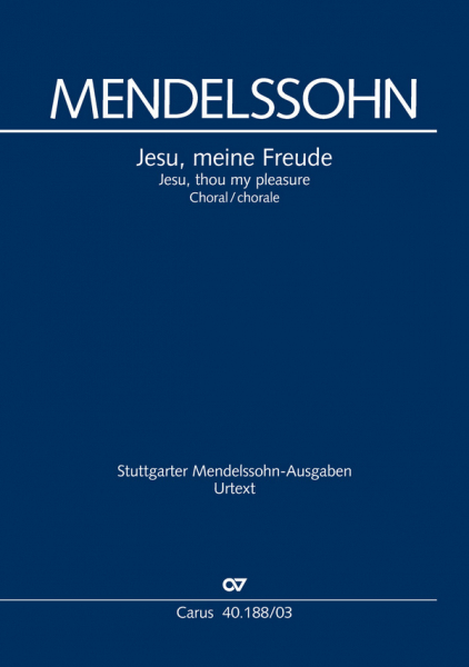 Jesu meine Freude für gem Chor und Orchester