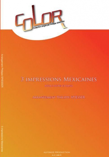 3 Impressions mexicaines pour 2 flutes et piano