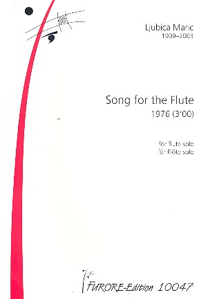 Song for the Flute für Flöte