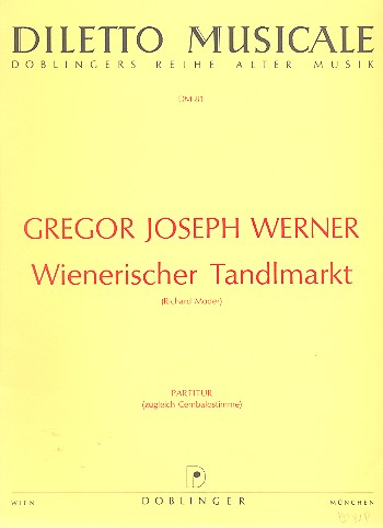 Wienerischer Tandelmarkt für TTBB Chor und Streicher