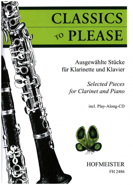 Classics to please (+CD) für Klarinette und Klavier