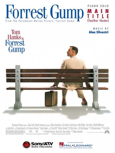 Einzelausgabe Klavier Forrest Gump Main Titel (FEATHER THEME)