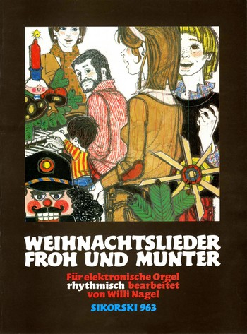 Weihnachtslieder froh und munter für E-Orgel
