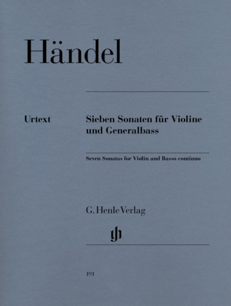 7 Sonaten für Violine und Bc für Violine und Bc