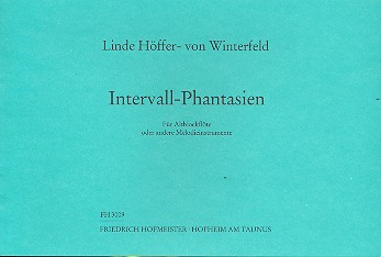 Intervall-Fantasien für Altblockflöte oder andere