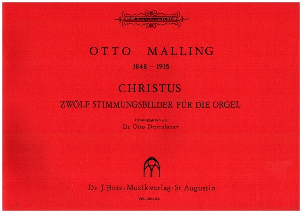 Christus 12 Stimmungsbilder für Orgel