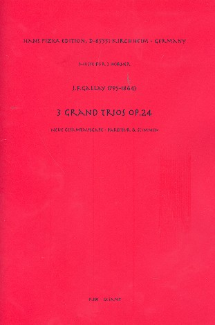 3 Grand Trios op.24 für 3 Hörner