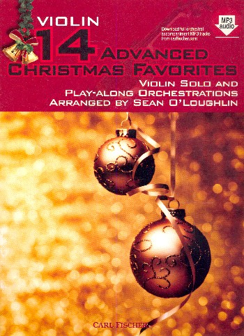 14 advanced Christmas Favorites (+Online Audio) for violin