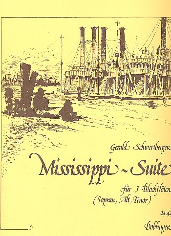 Mississippi-Suite für 3 Blockflöten (SAT)