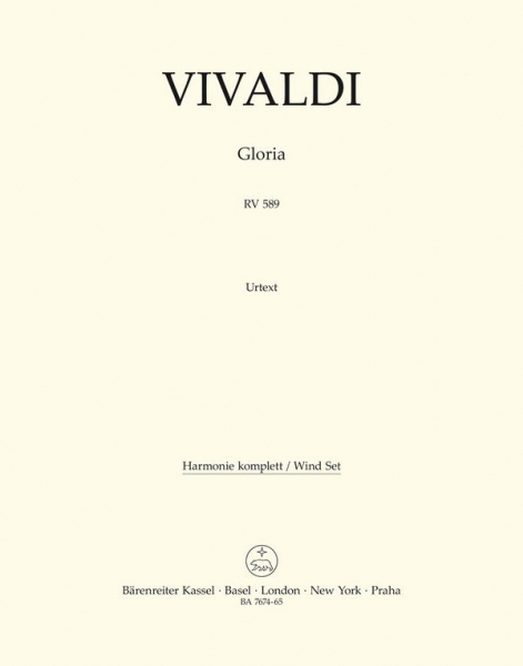 Gloria RV589 für Soli, gem Chor und Orchester