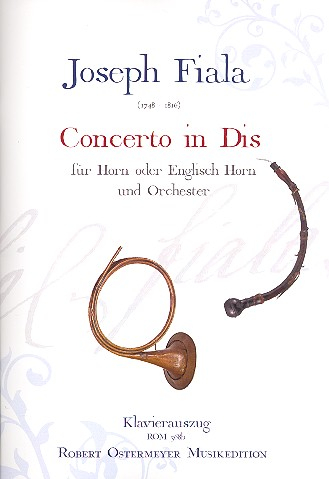 Konzert Es-Dur(Dis) für Englischhorn (Horn) und Orchester für Englischhorn (Horn) und Klavier