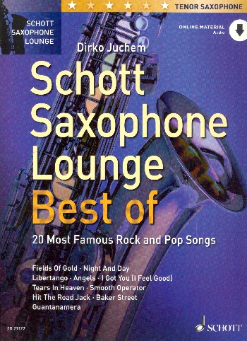 Schott Music Gold Schott Saxophone Lounge - Best Of,Tensa, Fachbücher Von Dirko Juchem - Bild 3