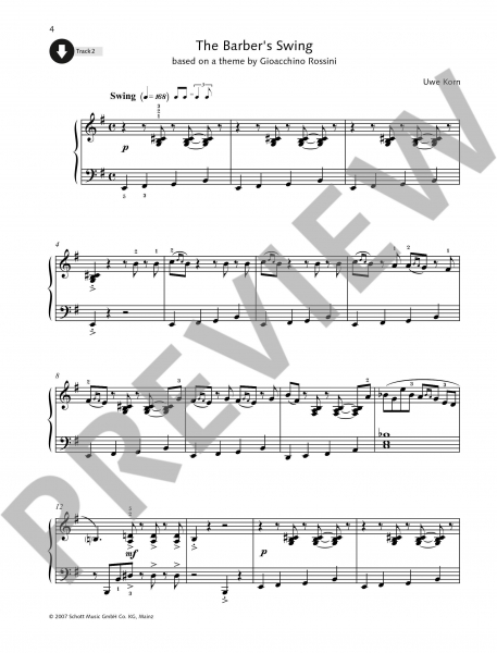 Spielbuch für Klavier Klassik meets Jazz 1