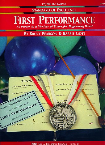 Standard of Excellence First Perfomance for band